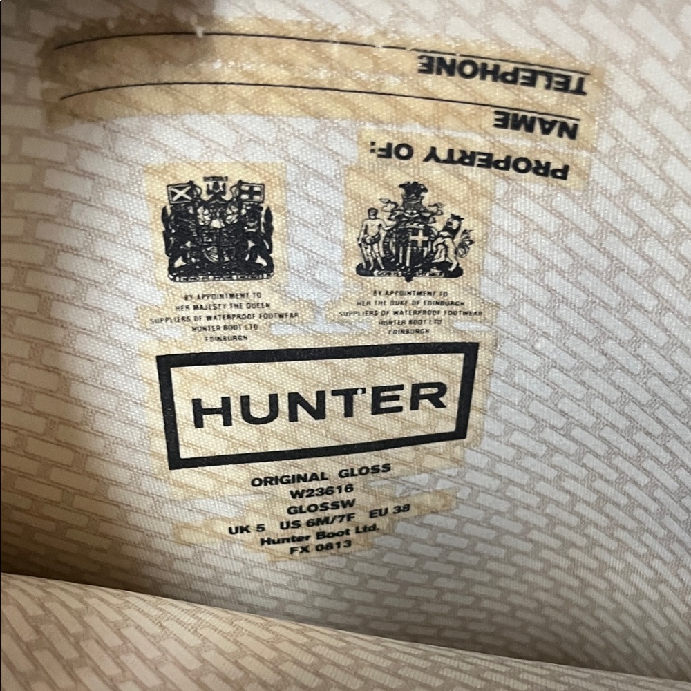 Hunter Black Women's Winter & Rain Boots - Picture 9 of 13